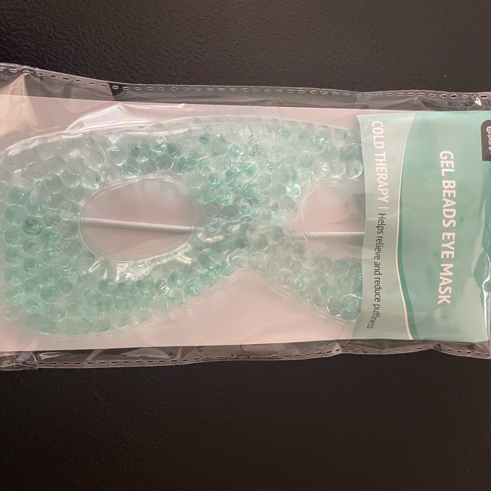 Gel Beads Eye Mask - Cold Therapy - Green